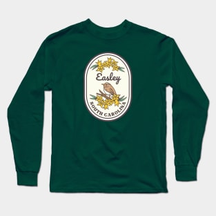 Easley South Carolina Wren SC Tourist Souvenir Long Sleeve T-Shirt